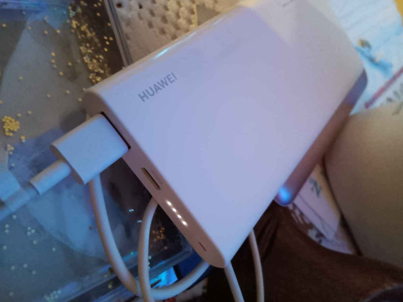 Huawei Supercharge Power Bank 10000mAh 22.5W με Θύρα USB-A και Θύρα USB-C Λευκό