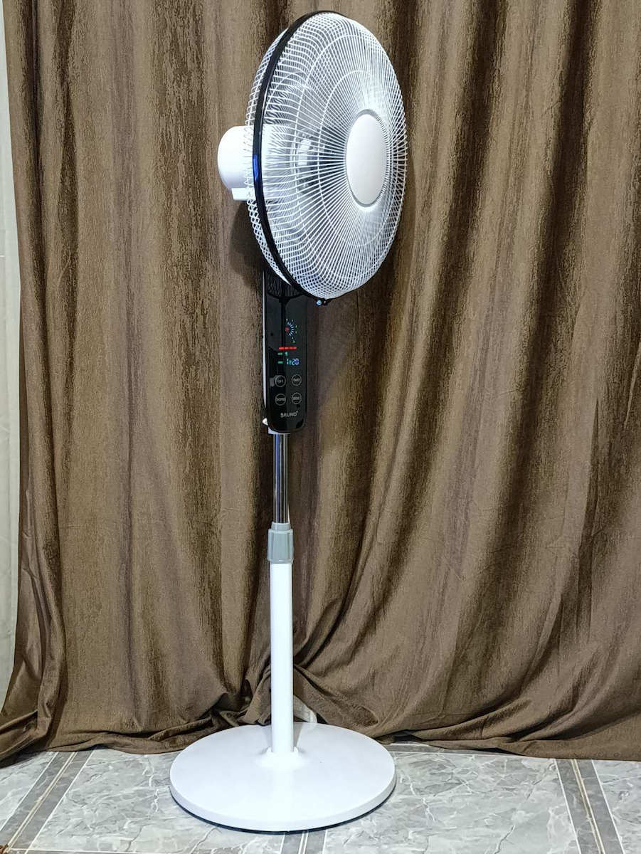 Bruno Bruno Ventilator Sockel 45W Lüfterdurchmesser 43cm mit Fernbedienung Weiß