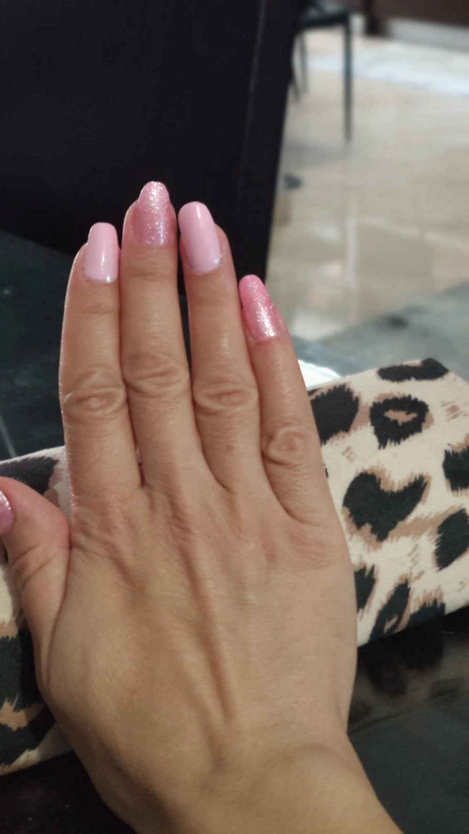 Elixir Star Light Хибриден Лак за Нокти 1253 Laguna с Glitter 8мл 1бр