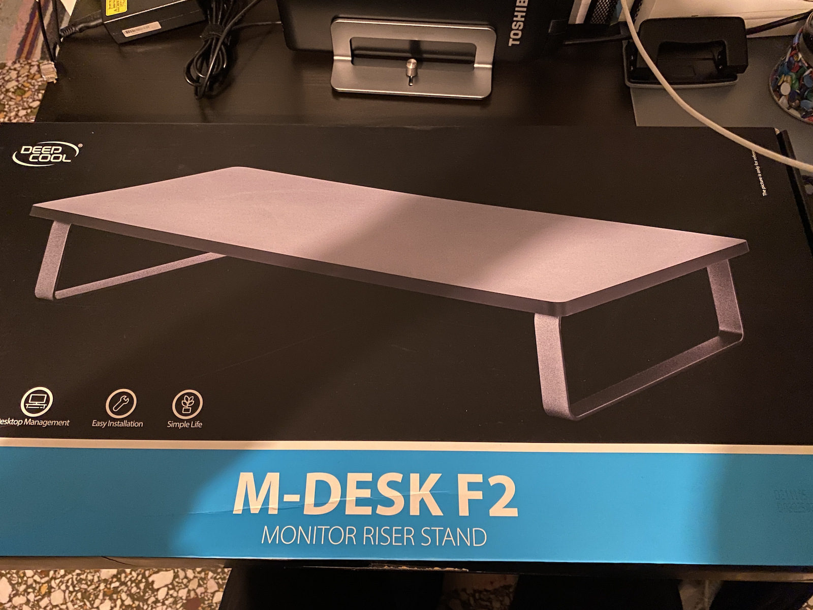 Deepcool M-Desk F2 Tabletop Suport Monitor până la 27"