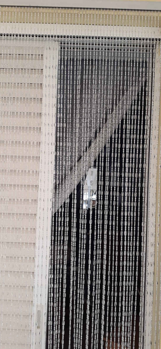 Door Curtain Transparent 140x230cm ΚΟ115