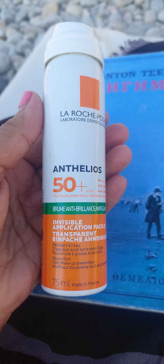 La Roche Posay Anthelios Anti Brillance Ultra Αδιάβροχο Αντηλιακό Mist Προσώπου SPF50 75ml