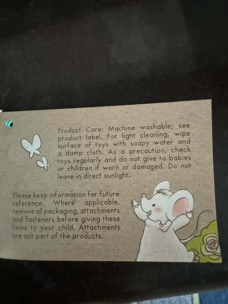 Tikiri Μασητικό Οδοντοφυΐας από Καουτσούκ για 0 m+ Μωβ