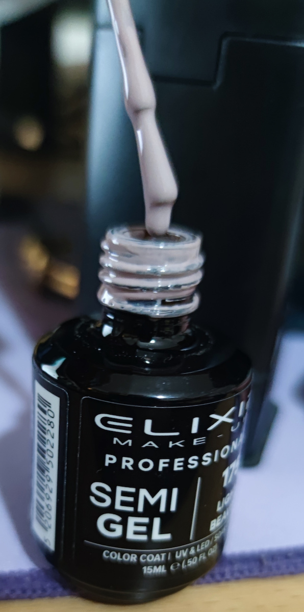 Elixir Semi Gel Ημιμόνιμο Βερνίκι Νυχιών 177 Light Pink 15ml