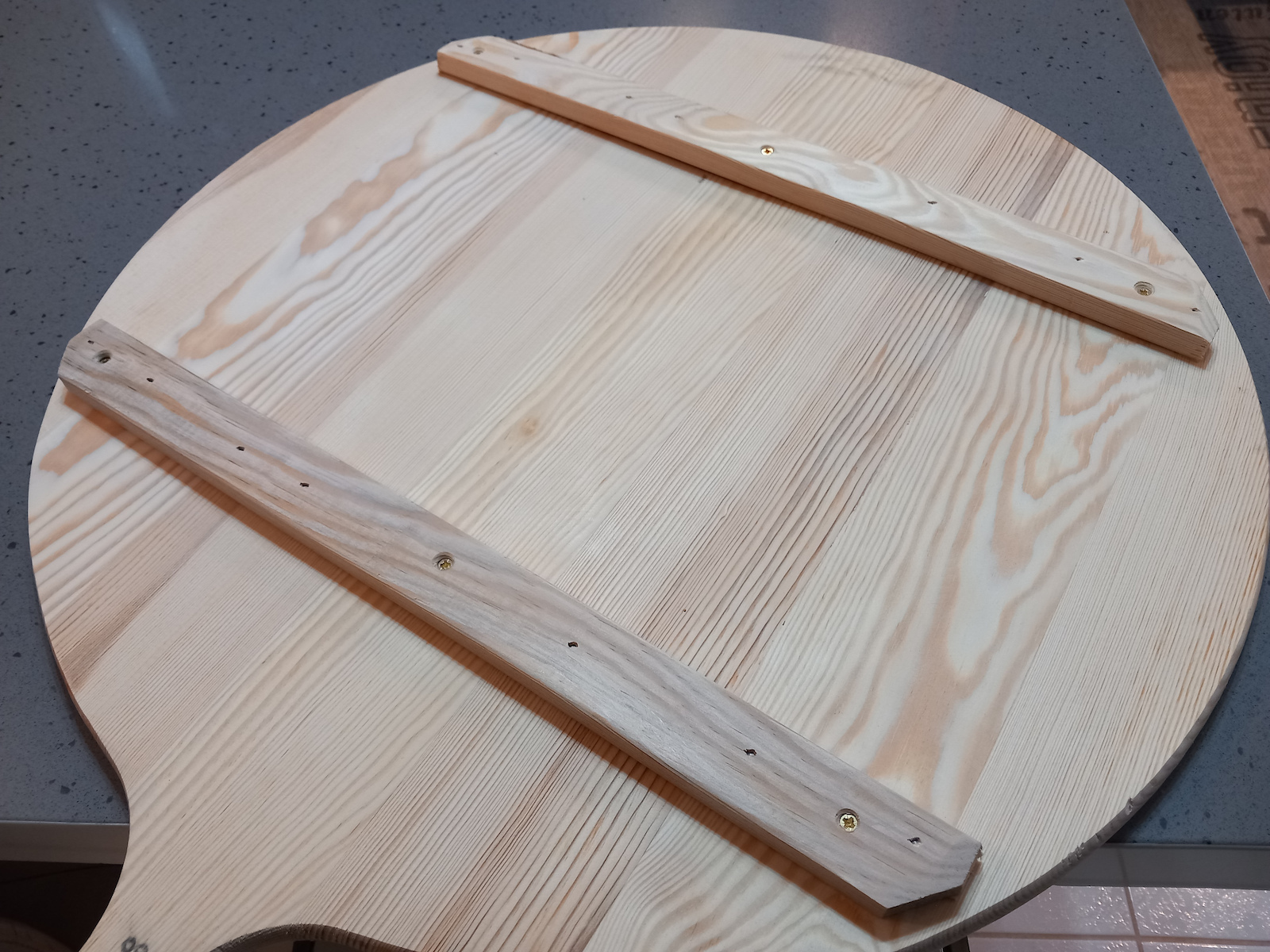 Wooden Kitchen Pastry Board Φ60cm