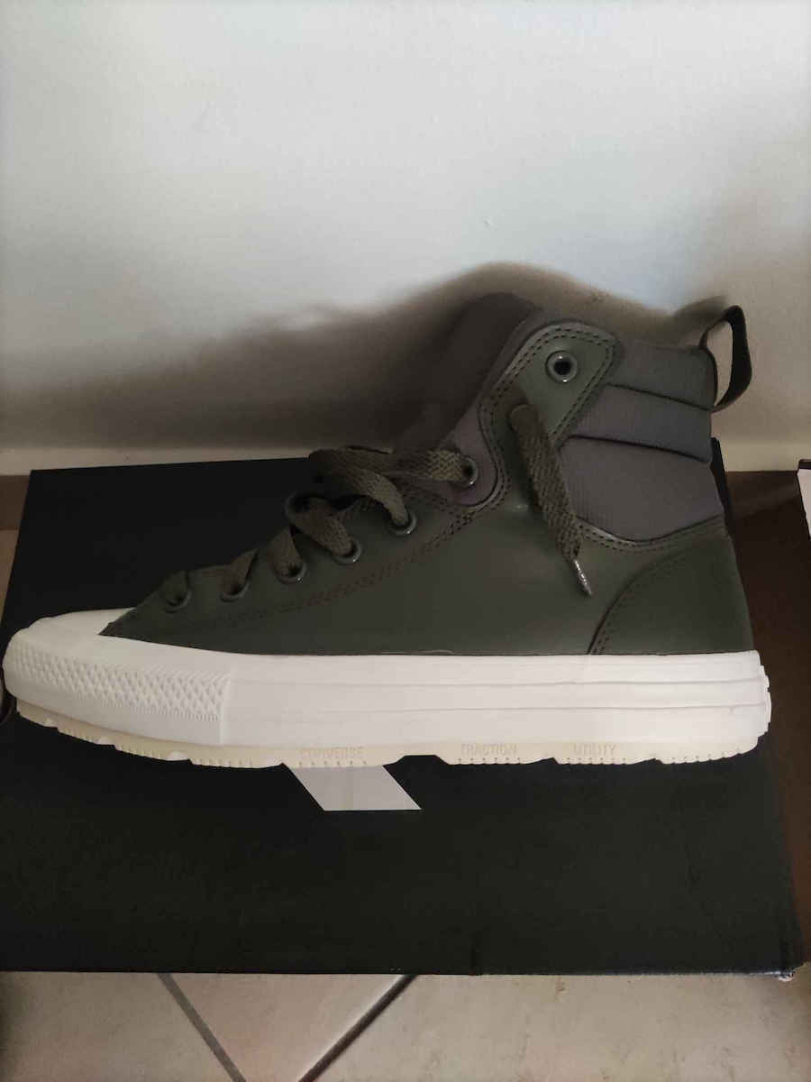 Chuck Taylor All Star Berkshire Μποτάκια Black / White