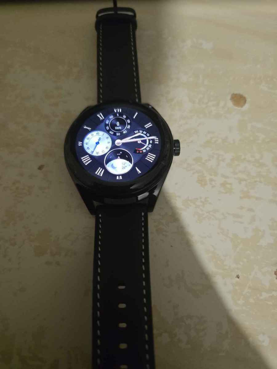 Huawei Watch Buds Неръждаема стомана 47мм с Пулсомер (Черен)
