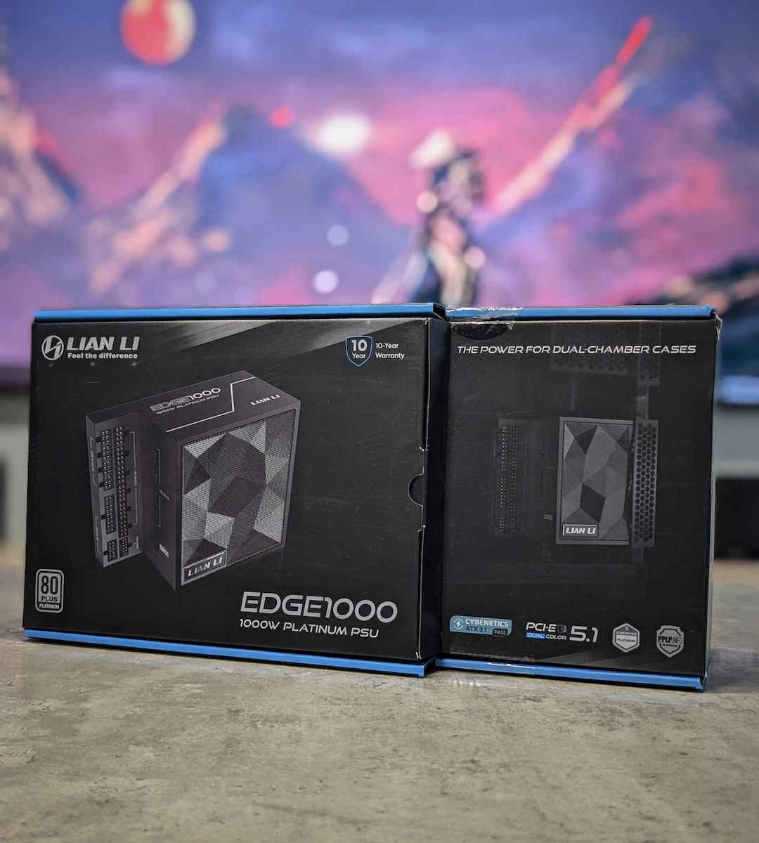 Lian Li EG1000 1000W Μαύρο Τροφοδοτικό Υπολογιστή Full Modular 80 Plus Platinum