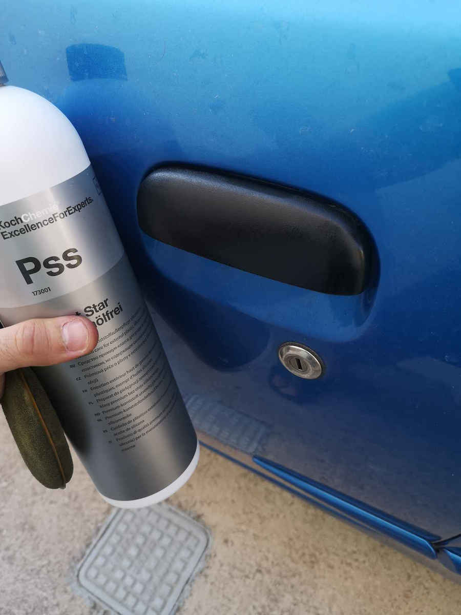 Koch-Chemie Lichid Protecție Conservant plastic fără silicon pentru Materiale plastice exterioare Plast Star PSS 1lt