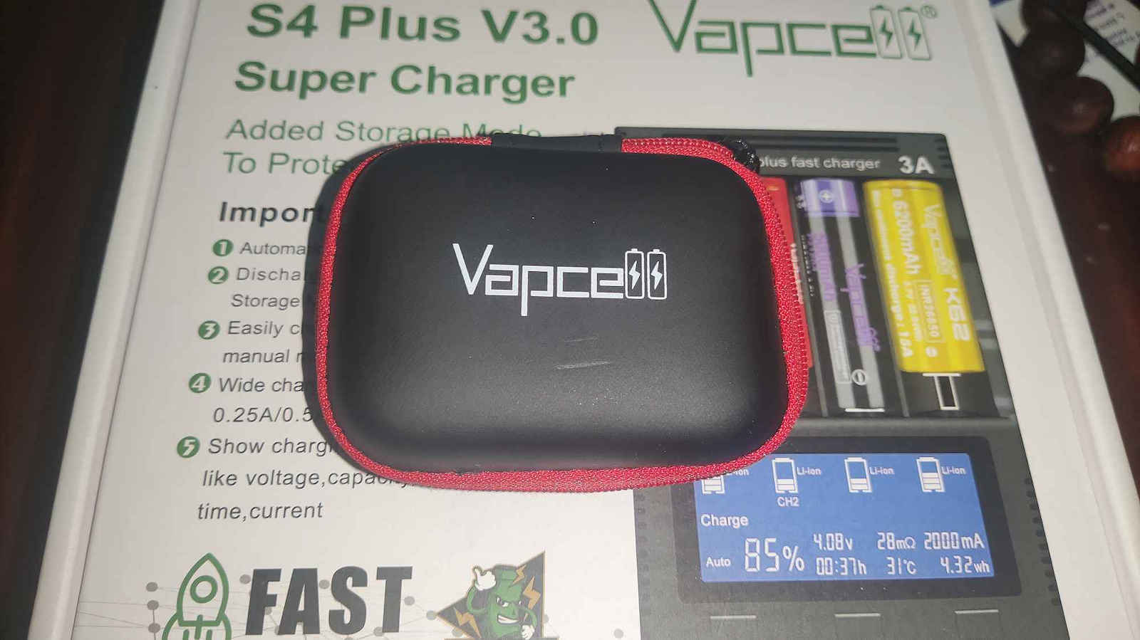 Vapcell Презареждаща батерия 21700 Li-ion 5000mAh 3.7V 1бр