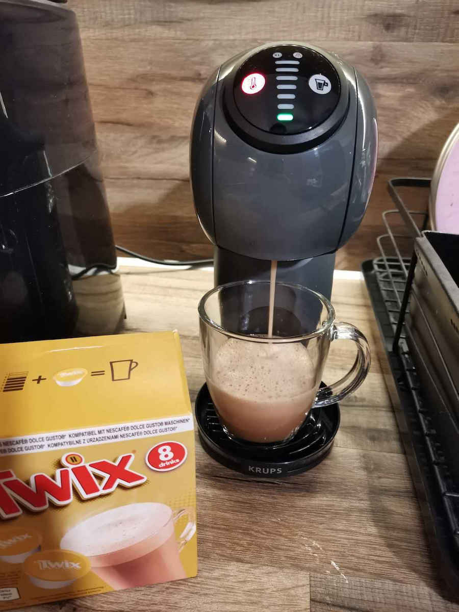 Nescafe Capsule Ciocolată Dolce Gusto Twix Caramel Compatibile cu Aparat Dolce Gusto 8 bucăți