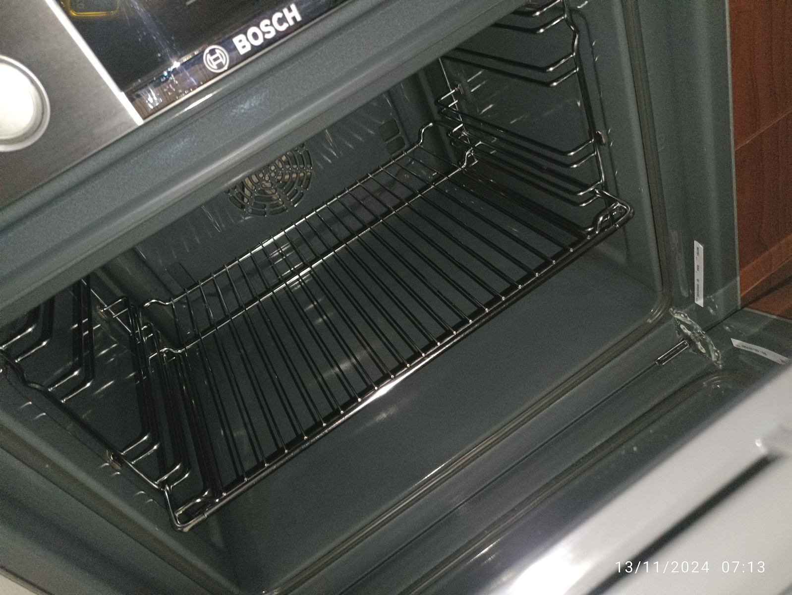 Bosch Κουζίνα 66lt με Κεραμικές Εστίες Π60εκ. Inox