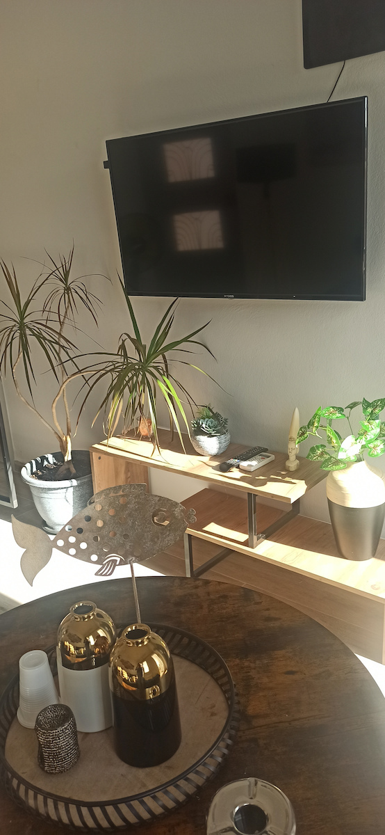 Masa Centrală Rotundă Din Lemn Maro L88xLățime88xÎnălțime47cm