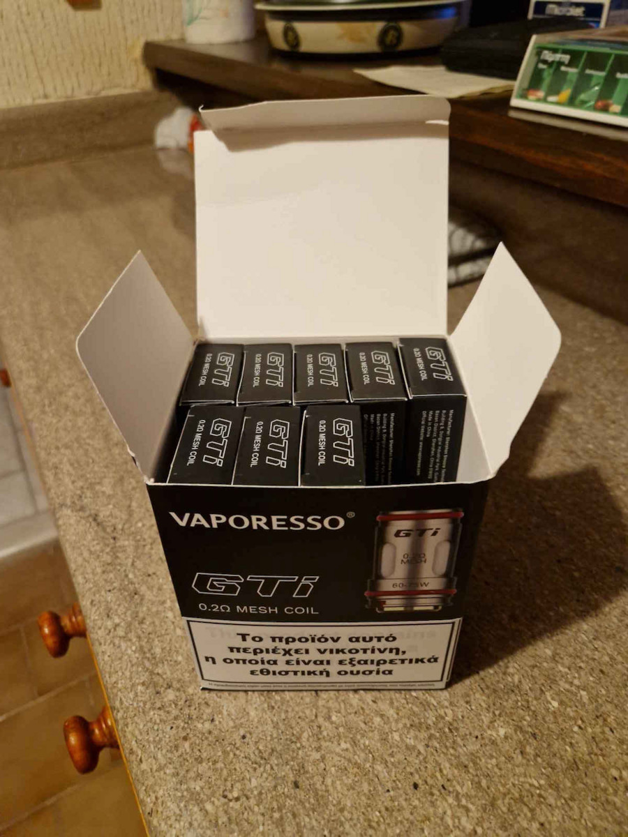 Vaporesso GTI Mesh Coil Αντιστάση Ηλεκτρονικών Τσιγάρων 0.2ohm (DL) 5τμχ