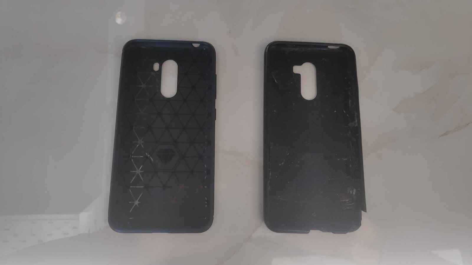 Mofi Carbon Fiber Back Cover Μαύρο (Pocophone F1)