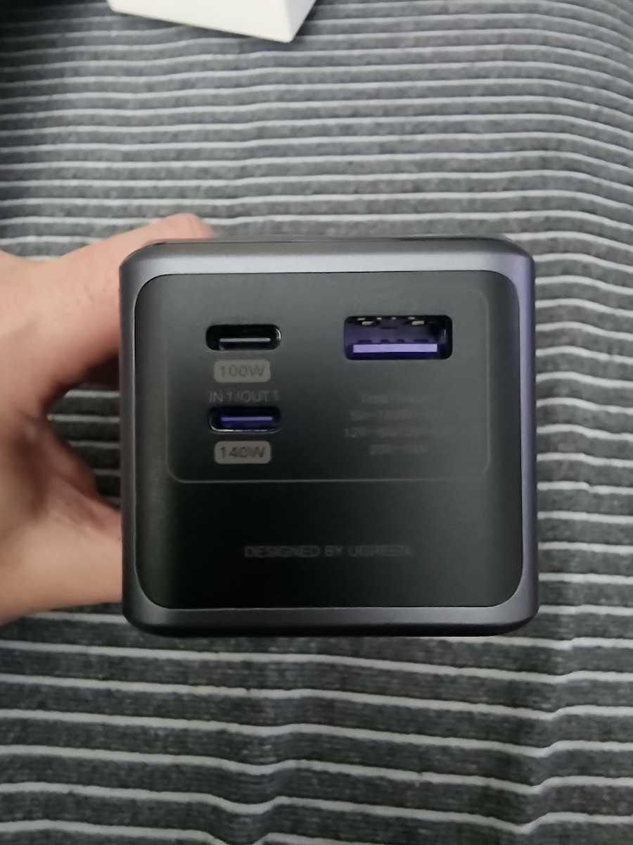 Ugreen PB722 Power Bank 25000mAh 200W with USB-A Port and 2 USB-C Ports Quick Charge 3.0 Multicolour