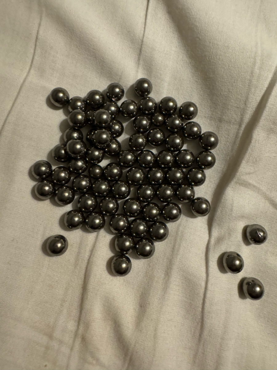 MFH Spare Balls for Slingshot 10mm 200pcs