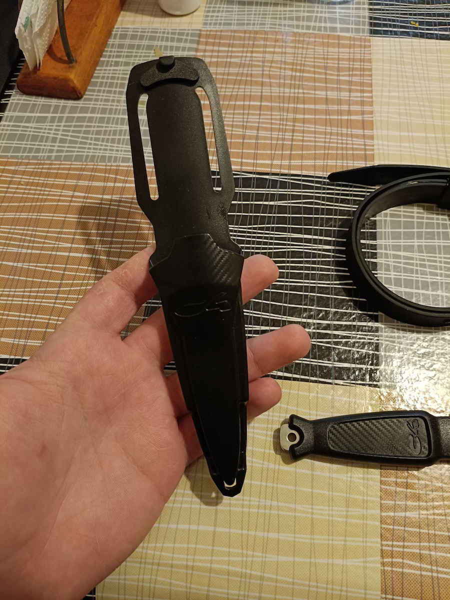 C4 Naifu Tauchmesser Tauchmesser mit 9,4 cm Klinge