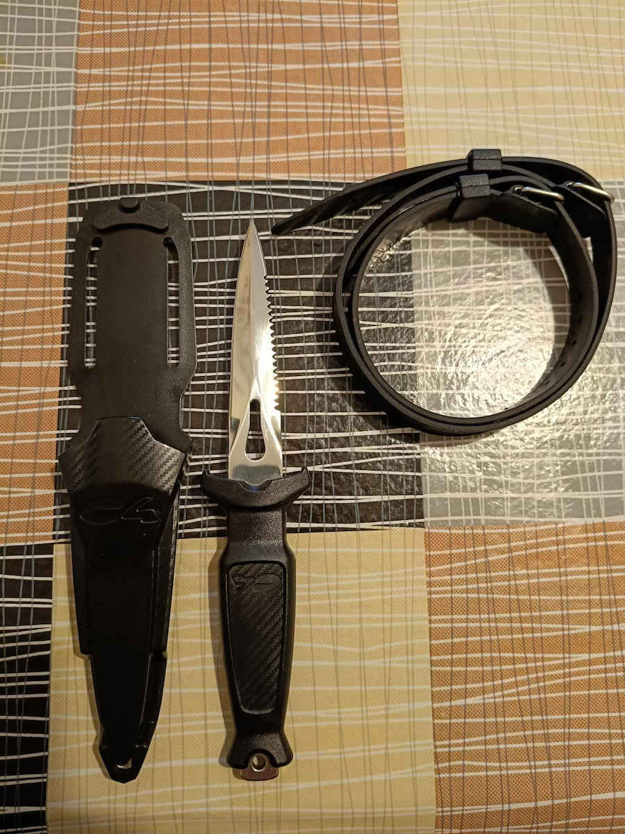 C4 Naifu Tauchmesser Tauchmesser mit 9,4 cm Klinge