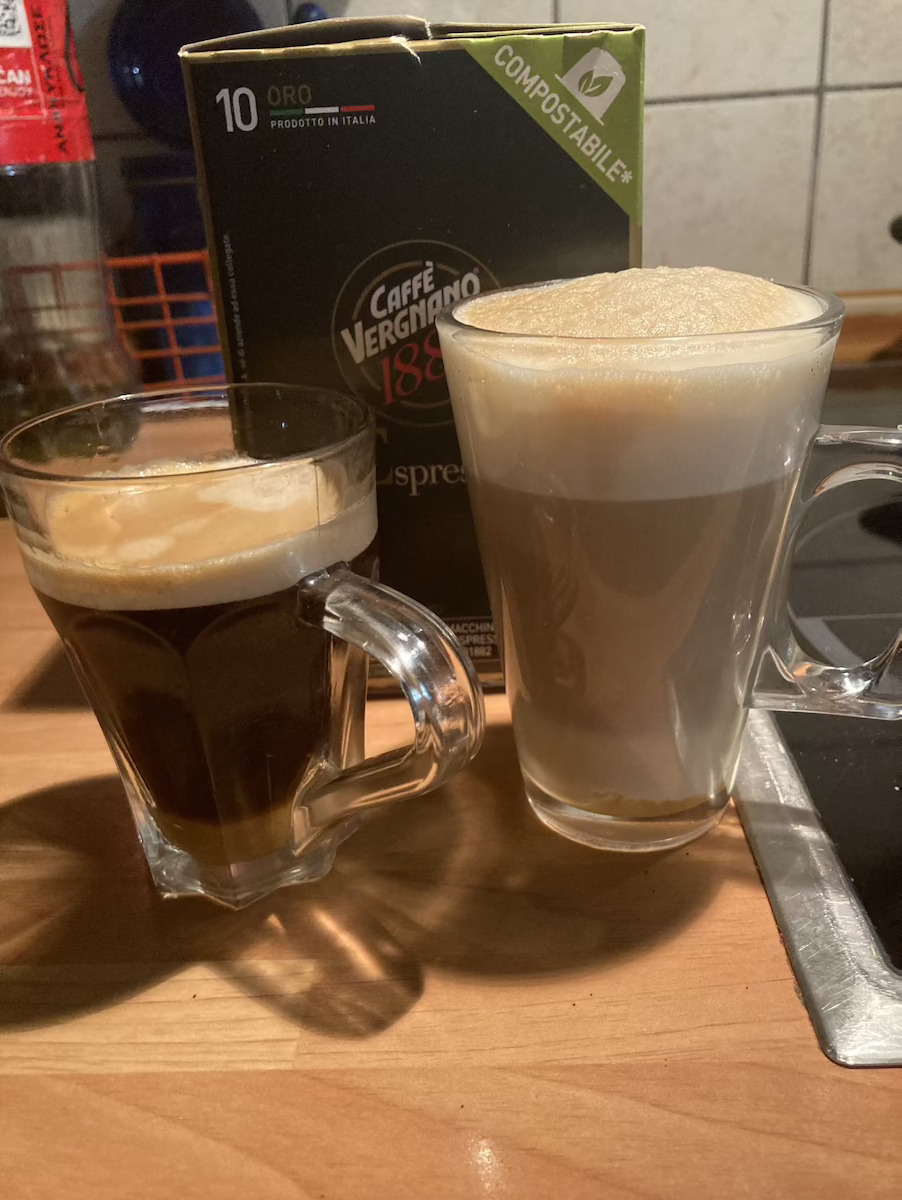 Caffe Vergnano 1882 Κάψουλες Espresso Arabica Συμβατές με Μηχανή Nespresso 10caps