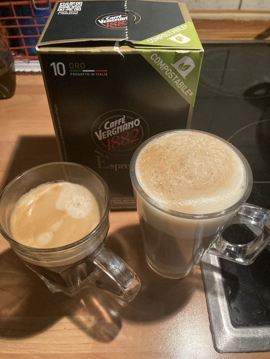 Caffe Vergnano 1882 Κάψουλες Espresso Arabica Συμβατές με Μηχανή Nespresso 10caps