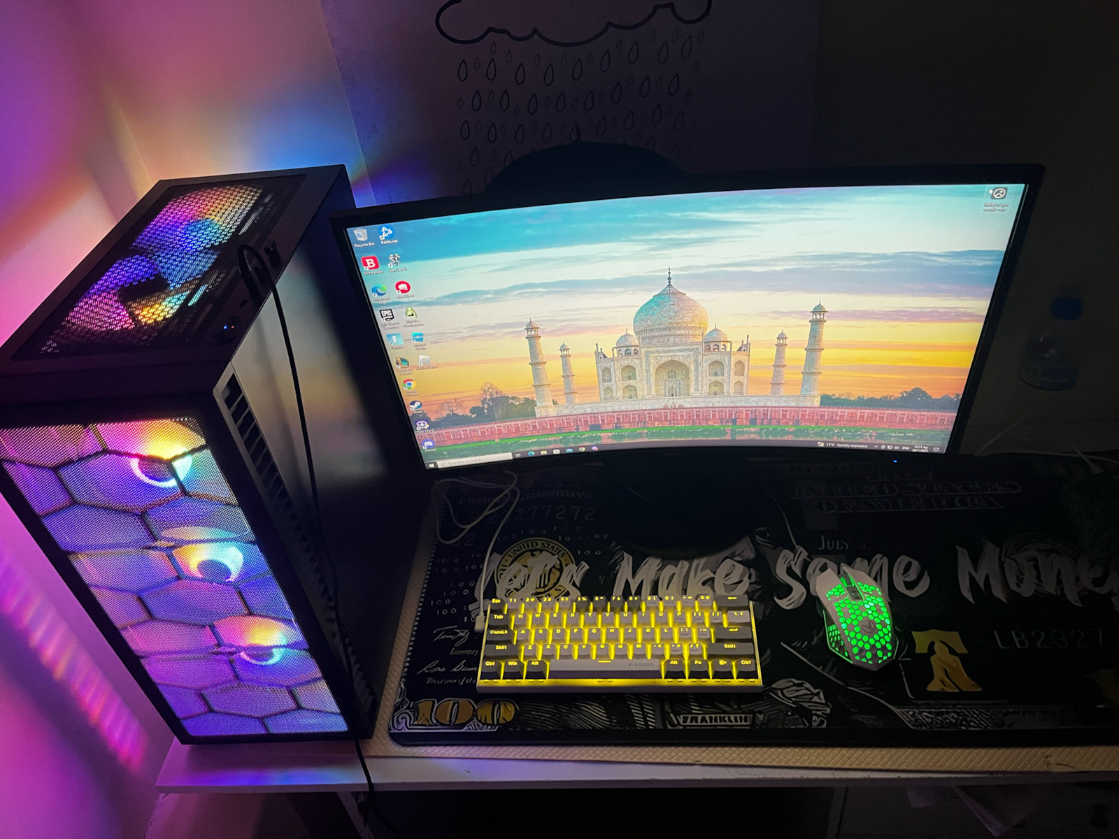 Vengeance Space V2 Desktop PC (Ryzen 5-4500/16GB DDR4/512GB SSD/Radeon RX 6400/No OS)