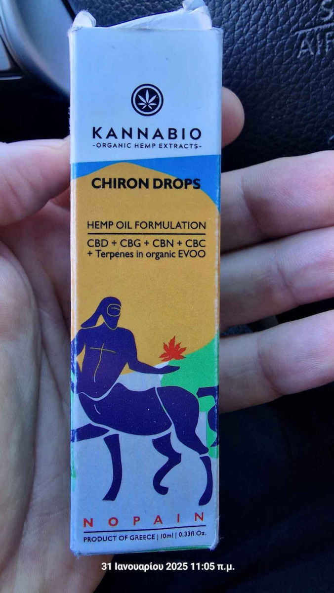 KannaBio Öl Hanfprodukte (CBD) in Drops mit 5% CBD & mit 10% CBG 10ml 1Stück