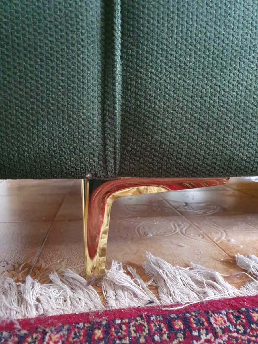 JGS S.A. Ago Metallic Furniture Leg Suitable for Couch Black