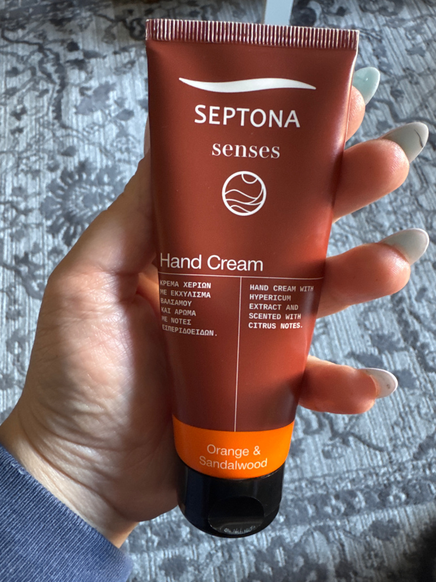 Septona Senses Ενυδατική Κρέμα Χεριών Orange & Sandalwood 75ml