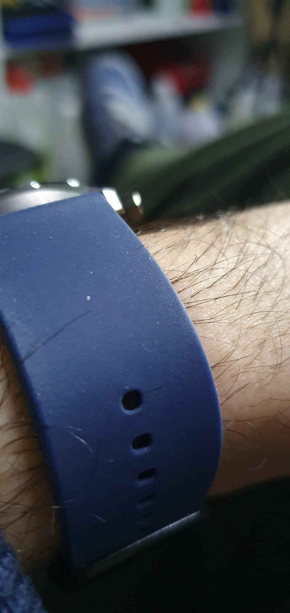 Λουράκι Σιλικόνης Μπλε (Huawei Watch GT/GT Pro 2/3/4/5 / Ultimate 46mm)