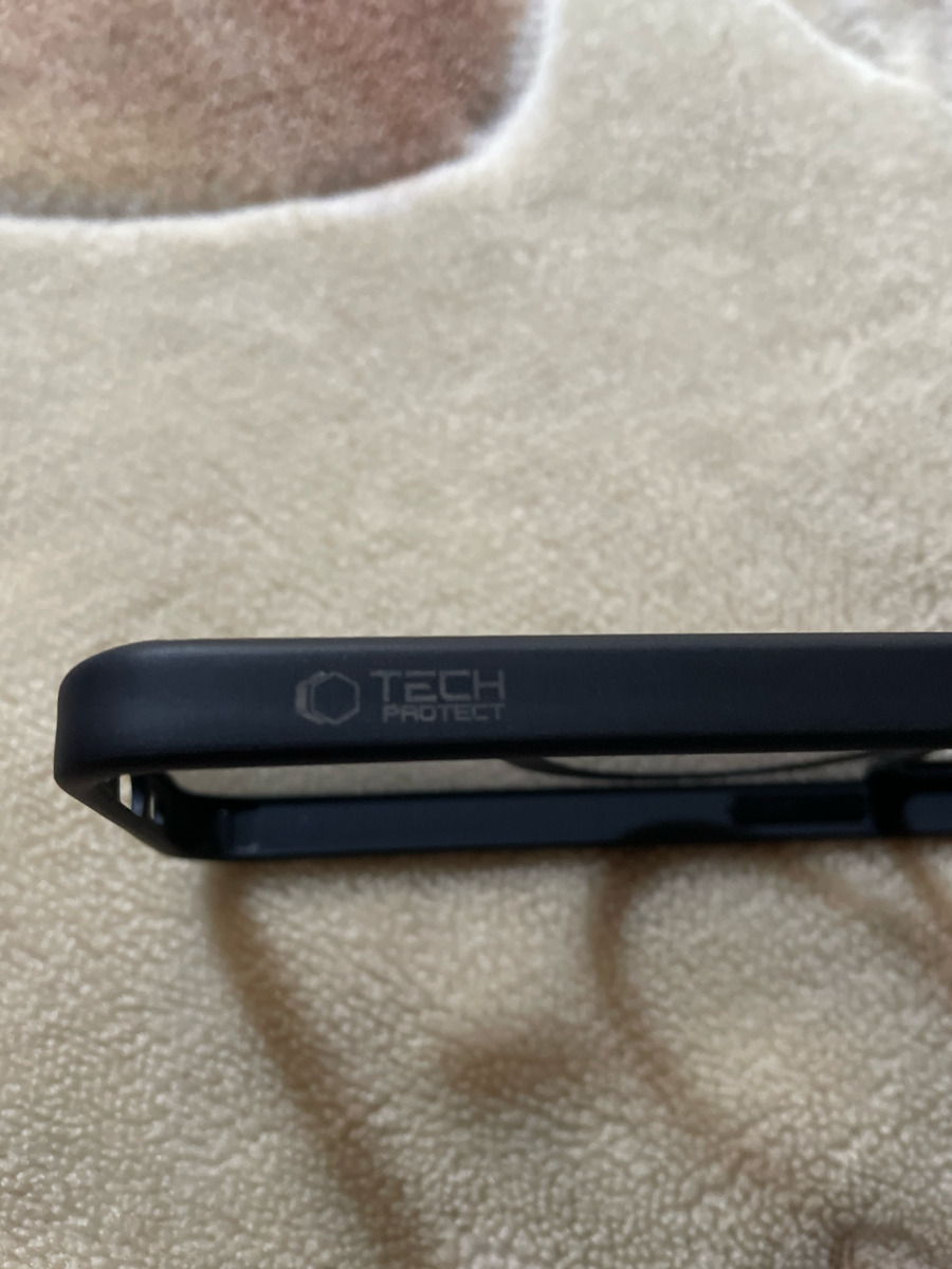 Tech-Protect Magmat Umschlag Rückseite Kunststoff / Silikon Schwarz (iPhone 12, iPhone 13 Mini)