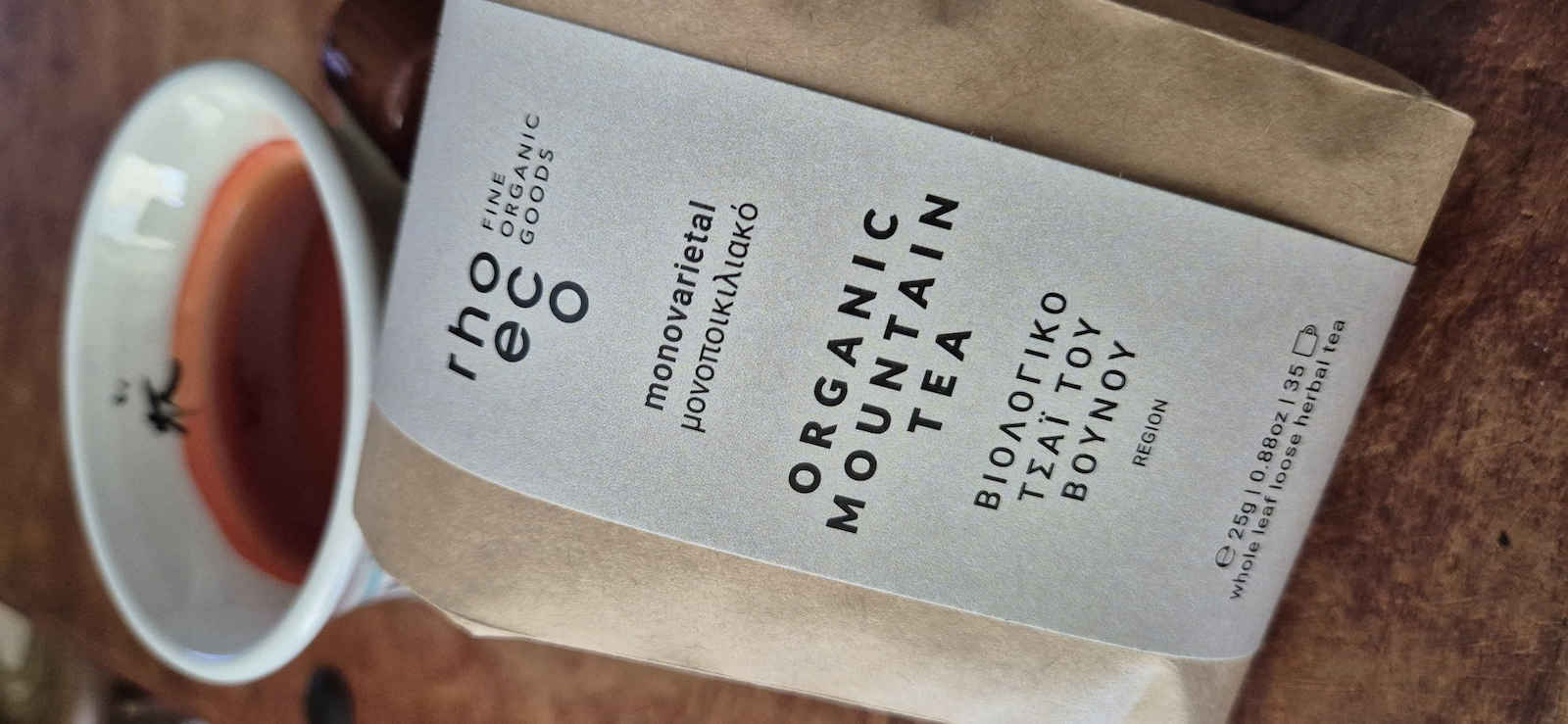 Rhoeco Organic Product Mountain Tea 25gr