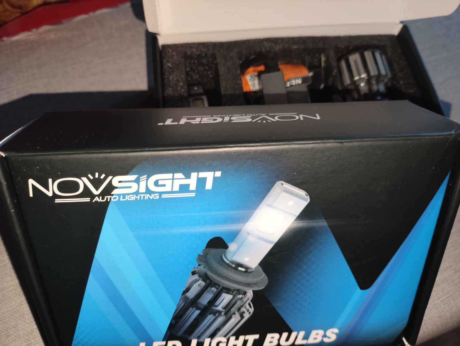 NovSight Λάμπες Αυτοκινήτου F03 H7 LED 6000K Ψυχρό Λευκό 12-24V 70W 2τμχ