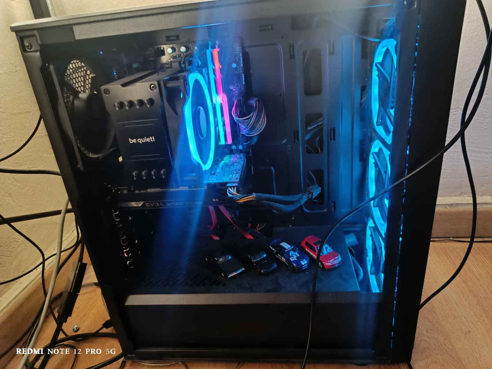 CoolerMaster CMP 510 ARGB Геймърско бюро Midi Tower Компютърна кутия със страничен прозорец Черен