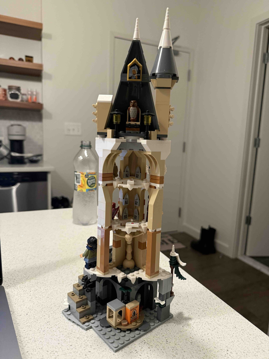 LEGO Castle Hogwarts Castle Owlery for 8+ Years