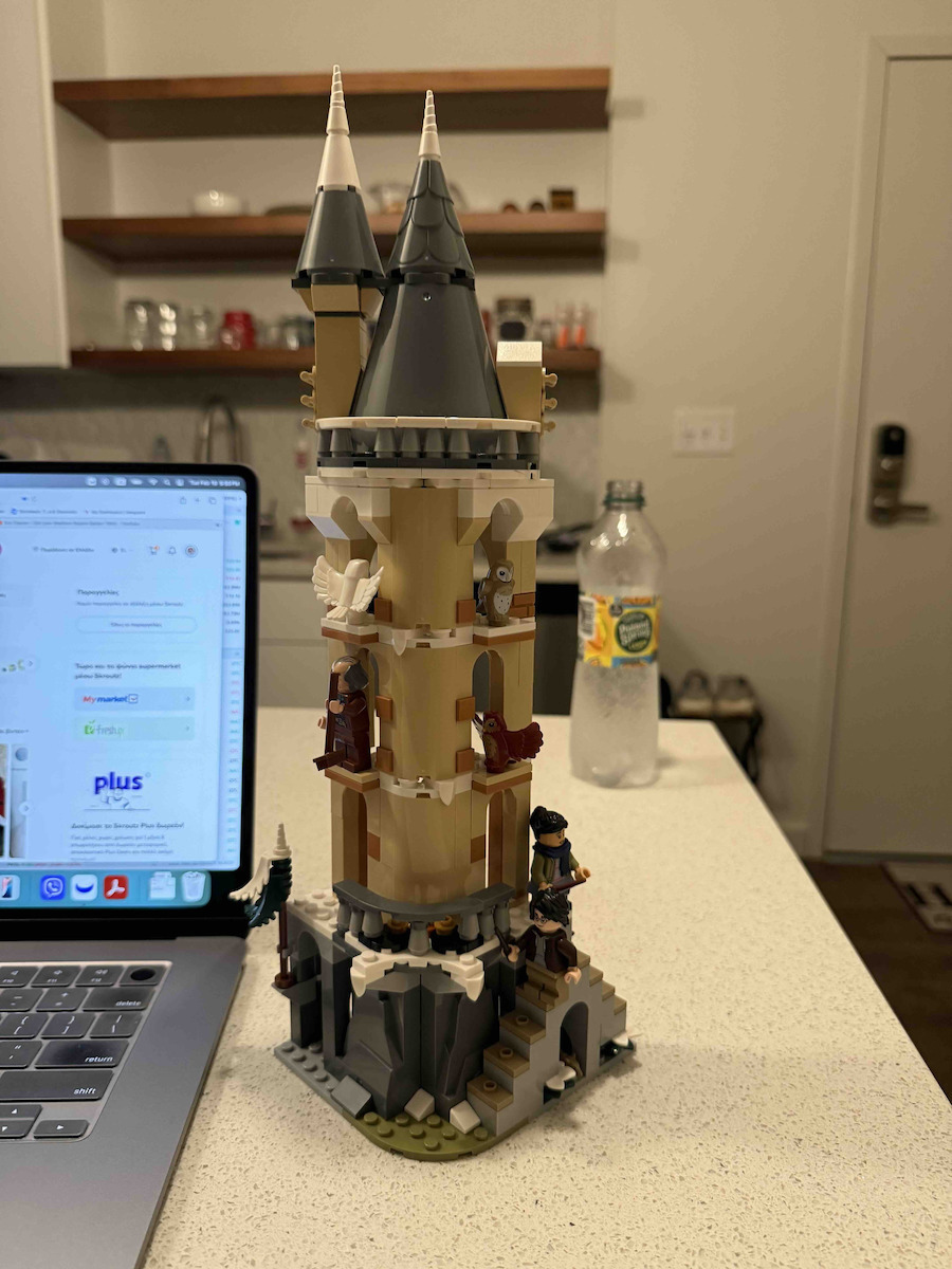 LEGO Castle Hogwarts Castle Owlery for 8+ Years