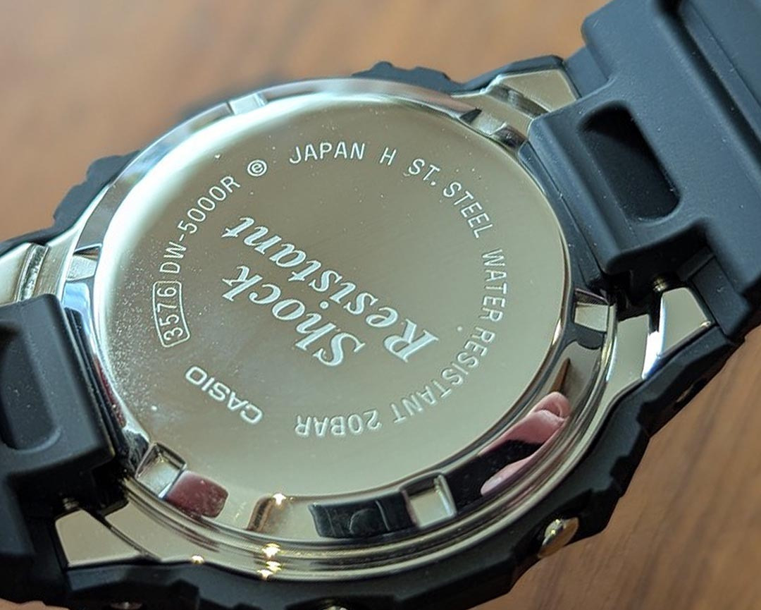 Casio G-shock Ψηφιακό Ανδρικό Ρολόι Χρονογράφος Μπαταρίας με Μαύρο Καουτσούκ Λουράκι
