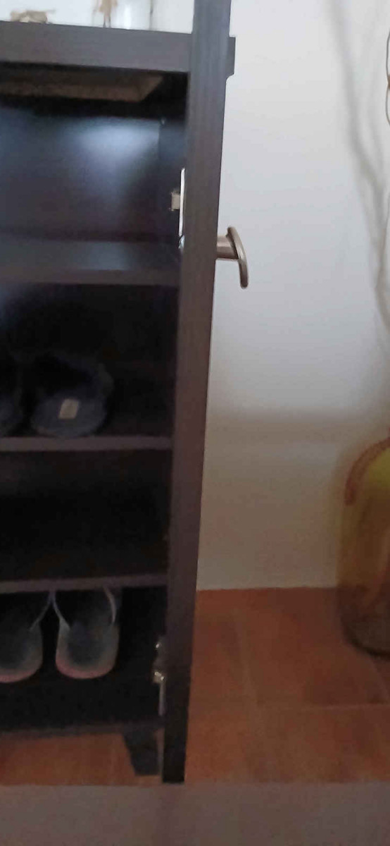 Viobrass Πόμολο Επίπλου από Μέταλλο Νίκελ Ματ 76