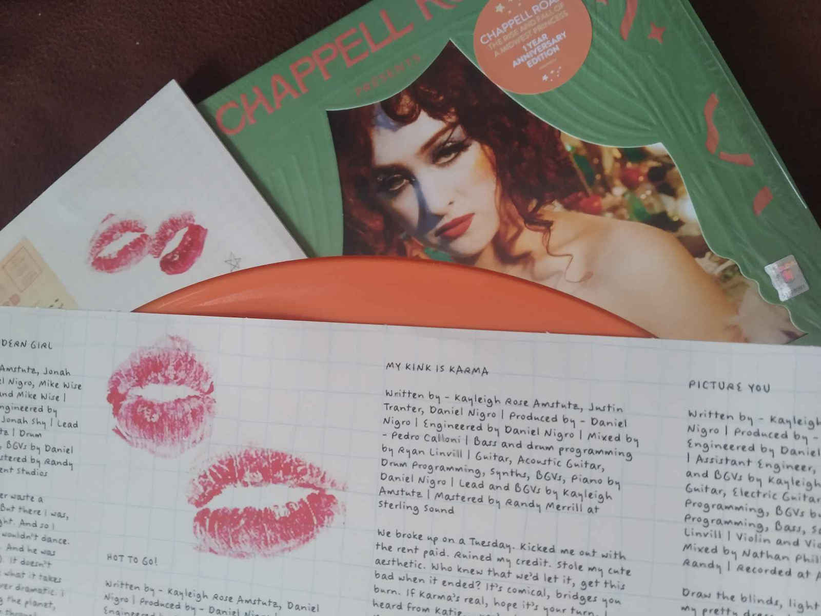Chappell Roan Rise Fall A Midwest Princess Orange Coral 2 Vinyl