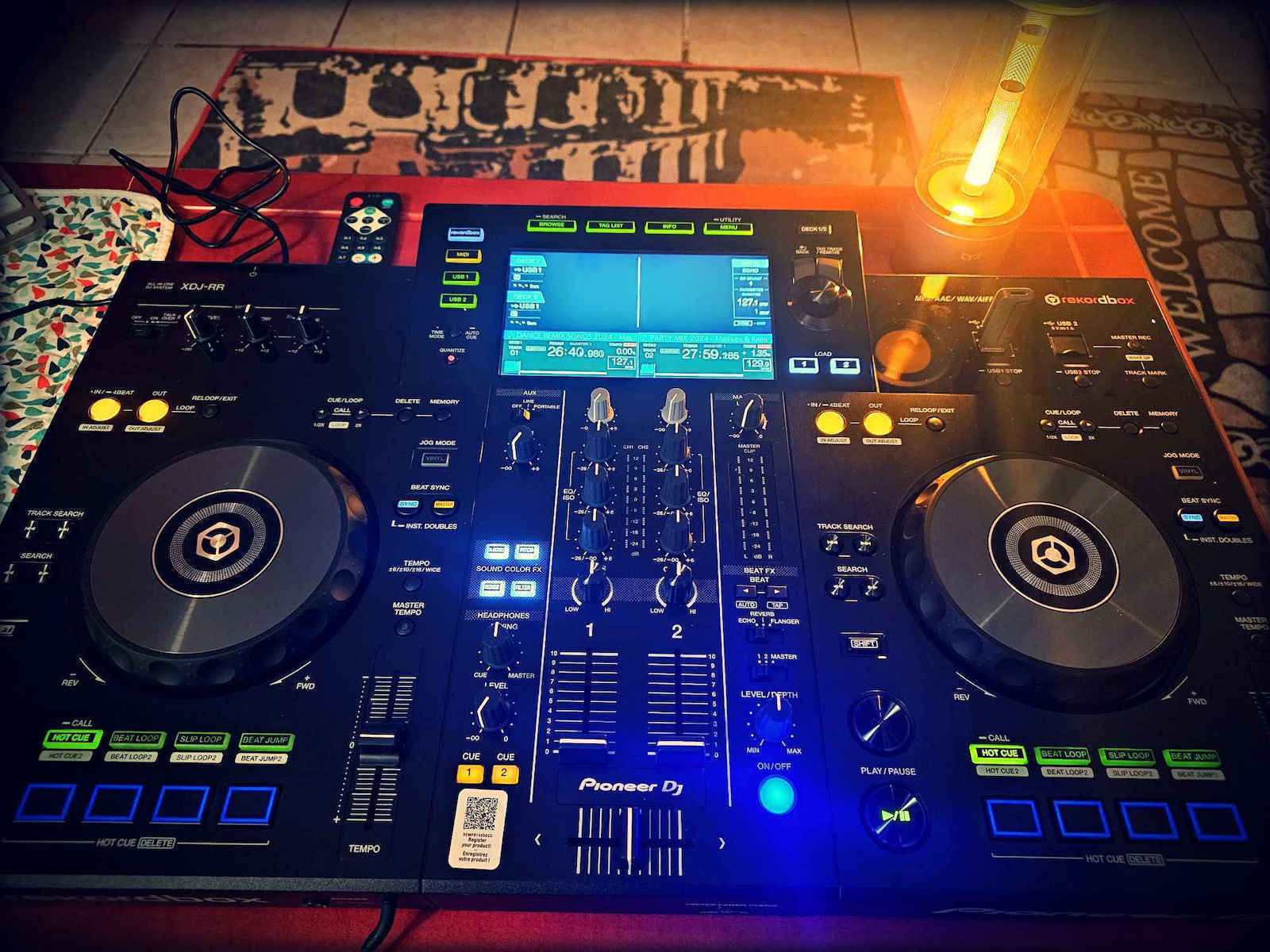 Pioneer XDJ-RR DJ Controller 2 Canale cu Ecran