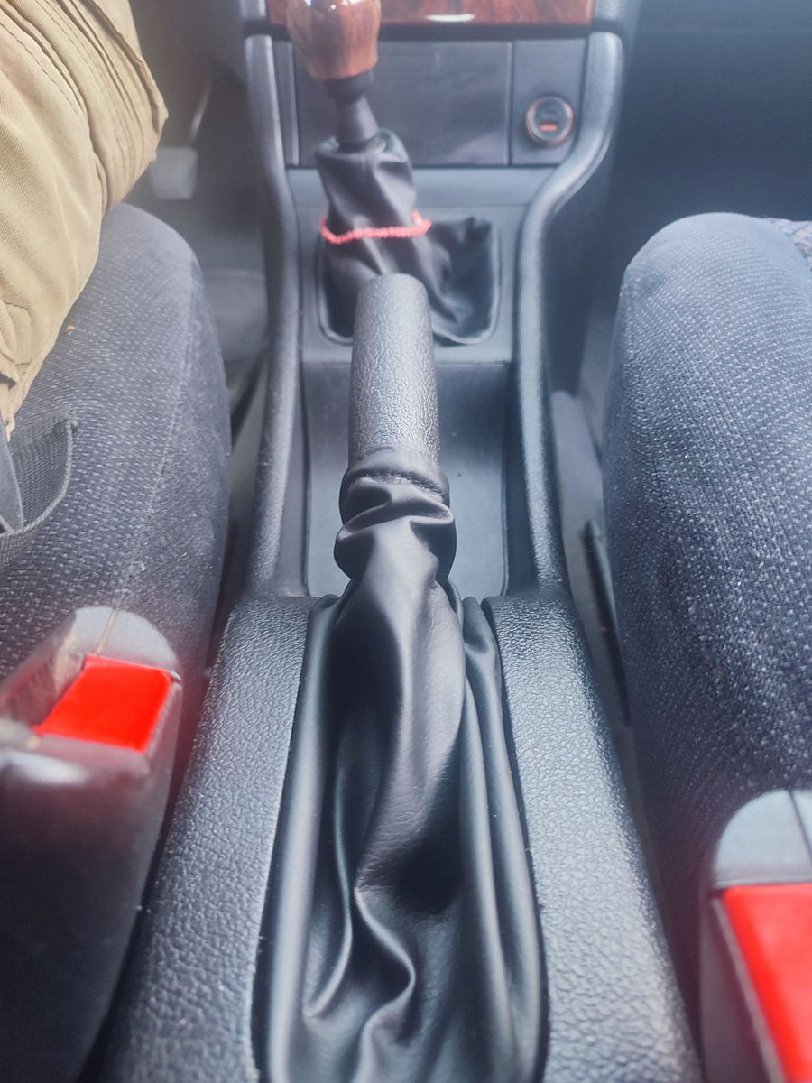 Handbrake Boots από Δερματίνη για Opel Astra G