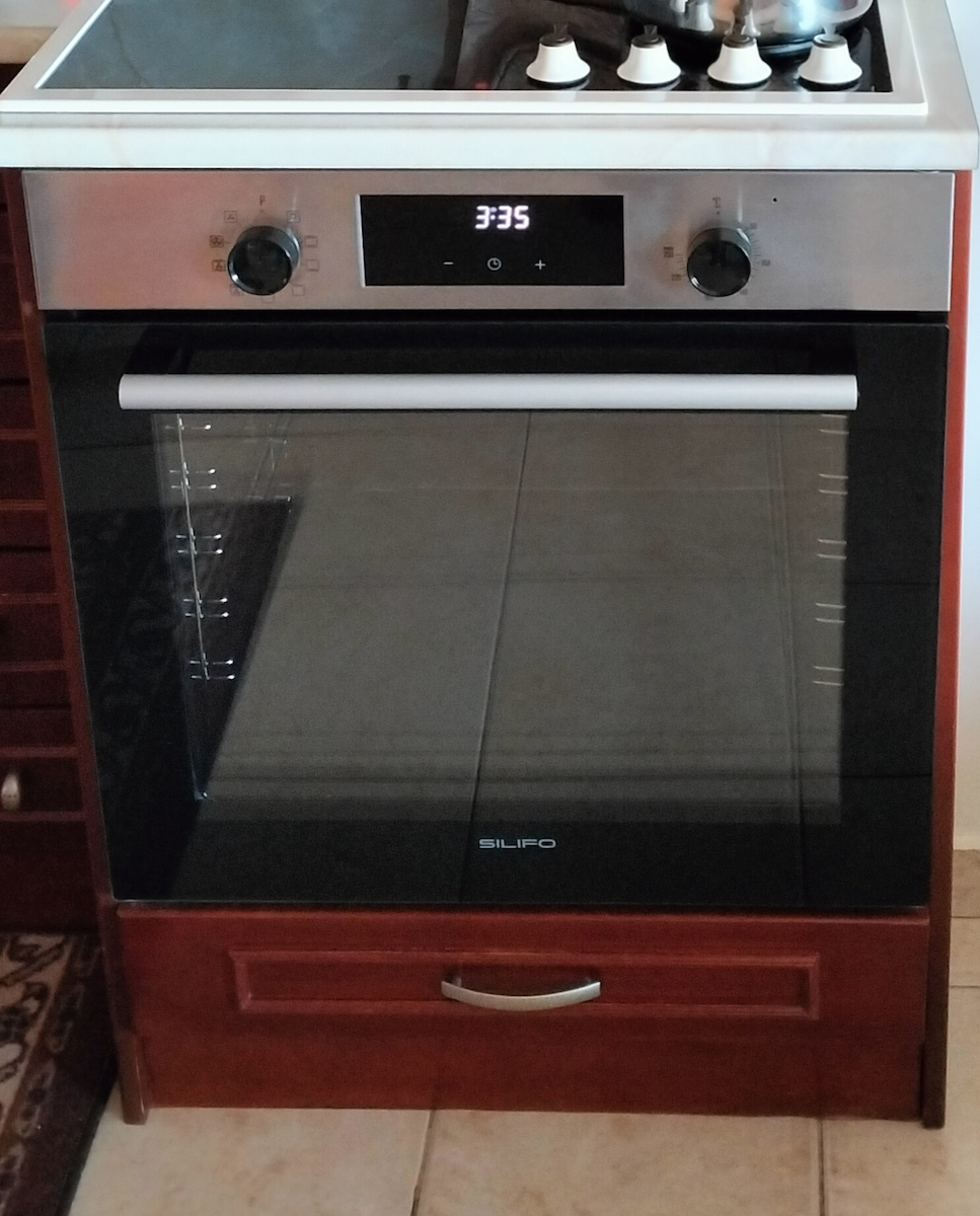Silifo Φούρνος άνω Πάγκου 76lt Π56εκ. Inox