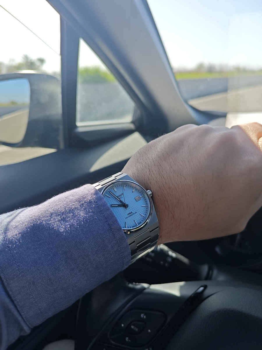 Tissot PRX Powermatic 80 Ανδρικό Ρολόι 40mm Αυτόματο με Ασημί Μεταλλικό Μπρασελέ