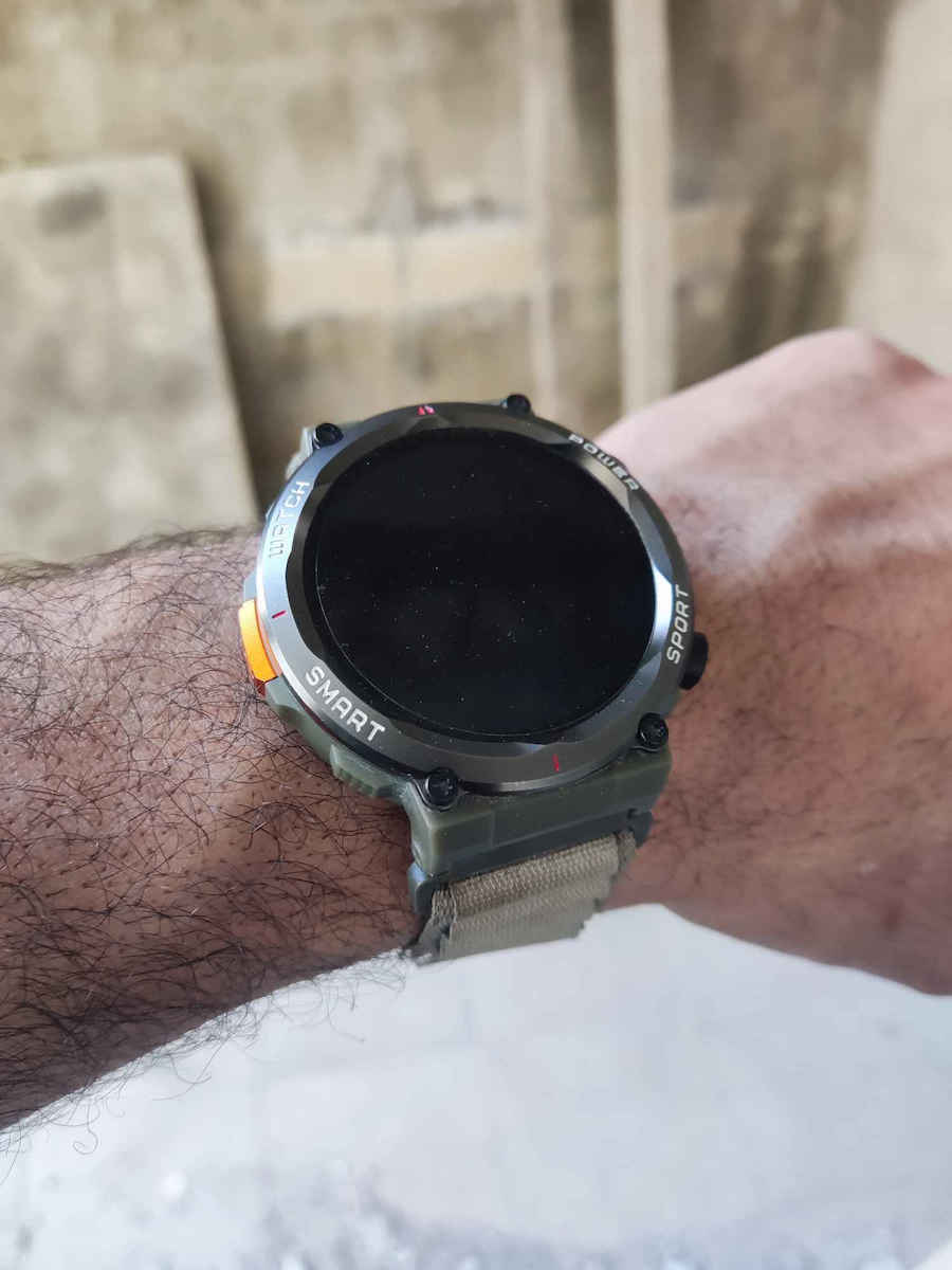 BlackView W50 Pro 56mm Αδιάβροχο Smartwatch με Παλμογράφο (Μαύρο)