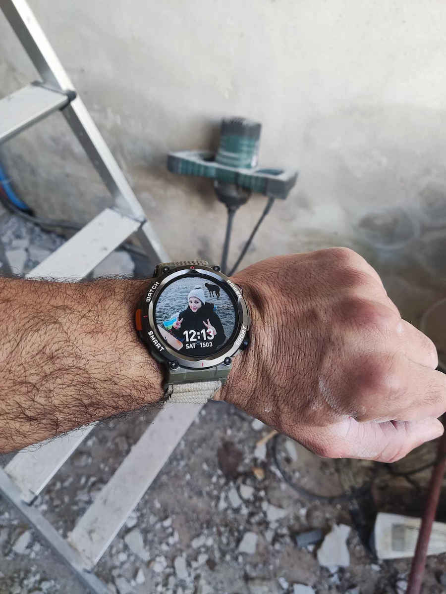 BlackView W50 Pro 56mm Αδιάβροχο Smartwatch με Παλμογράφο (Μαύρο)
