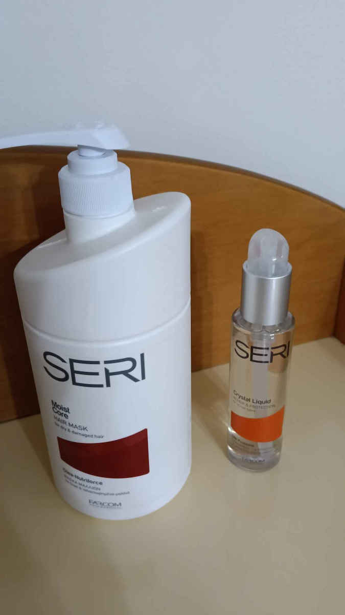 Farcom Seri Crystal Liquid Intensive Care Haarlotion für Stärkung 100ml