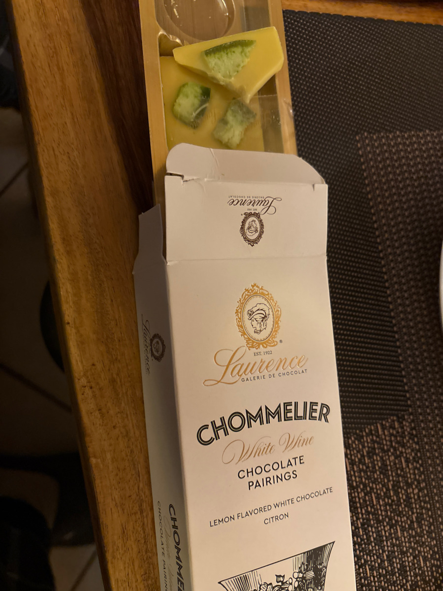 Laurence - Galerie de Chocolat Chommelier Pairings Σοκολάτα Λευκή Λευκό Κρασί με Λεμόνι & Κίτρο 100gr
