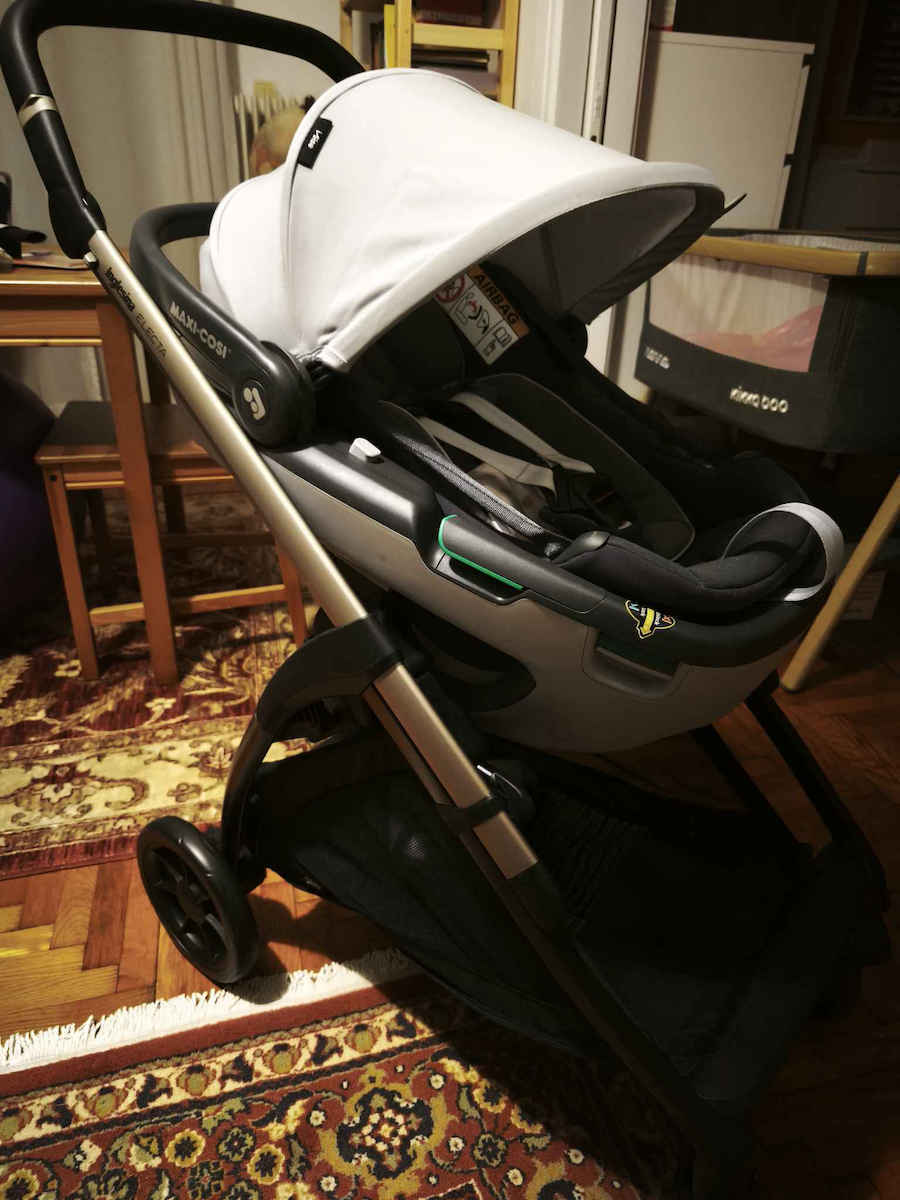 Inglesina Umrüstsatz Kinderwagen Schwarz Electa
