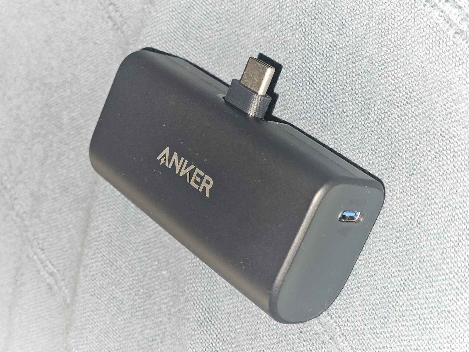 Anker Nano Power Bank 5000mAh 22.5W με Θύρα USB-C Μαύρο