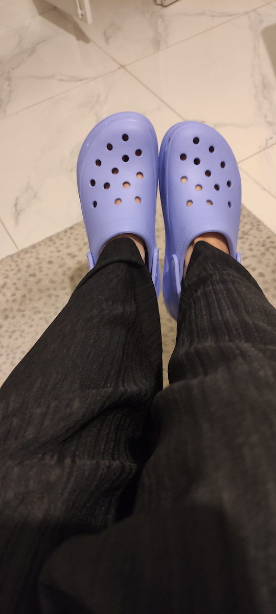 Crocs Classic Crush Ανατομικά Σαμπό Μπεζ